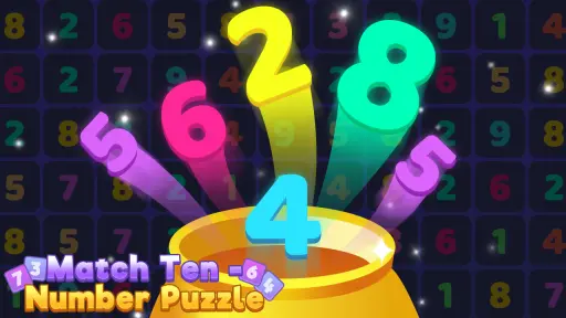 Match Ten Number Puzzle - free online game