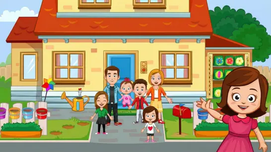 My Town Home: Family Playhouse - free online game