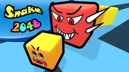 Snake 2048 - free online game