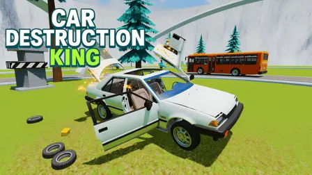 Car Destruction King - free online game