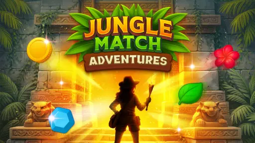 Jungle Match Adventures - free online game