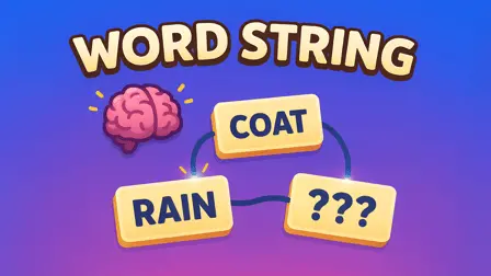 Word String - free online game