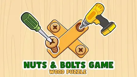 Nuts & Bolts Game: Wood Puzzle - free online game