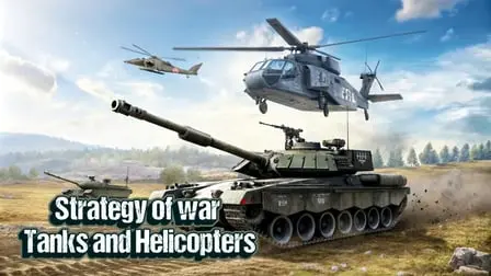 Strategy of war: Tanks and helicopters - free online game