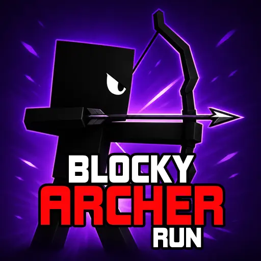 Blocky Archer Run - free online game
