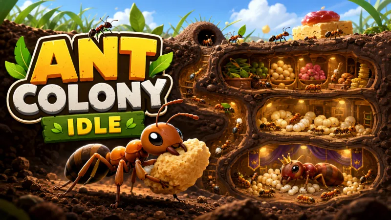 Ant Colony Idle - free online game