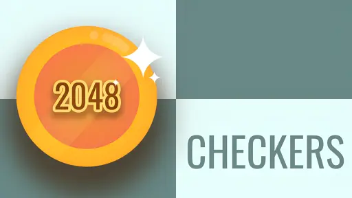 2048 checkers - free online game