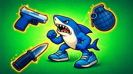 Merge Guns: Brainrot Battle - free online game