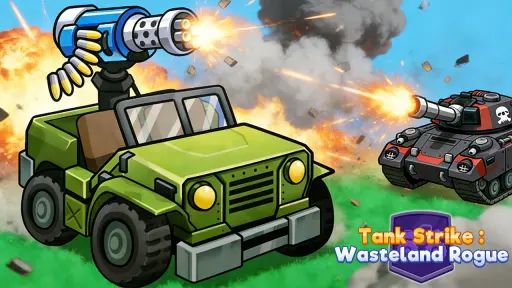 Tank Strike Wasteland Rogue - free online game