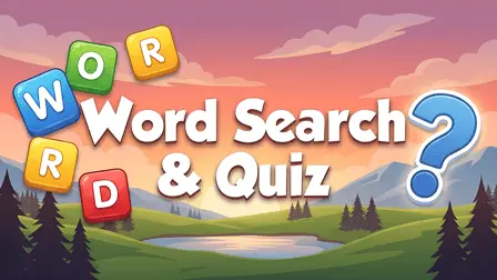 Word Search & Quiz - free online game