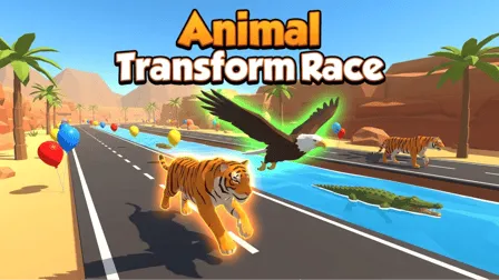 Animal Transform Race - free online game