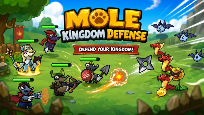 Mole Kingdom Defense - free online game