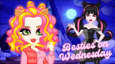 Besties on Wednesday - free online game