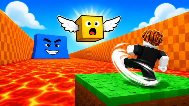 Kick Lucky Block For Brainrot - free online game