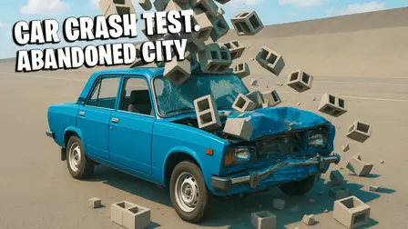 Car Crash Test: Abandoned City - free online game