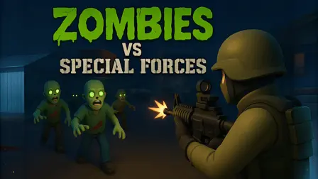 Zombies vs special forces - free online game