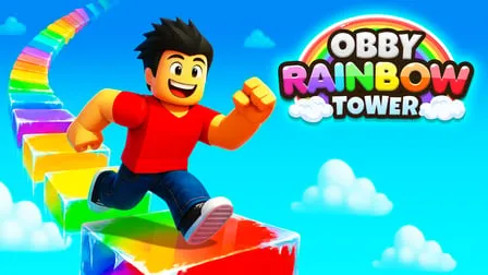 Obby Rainbow Tower - free online game
