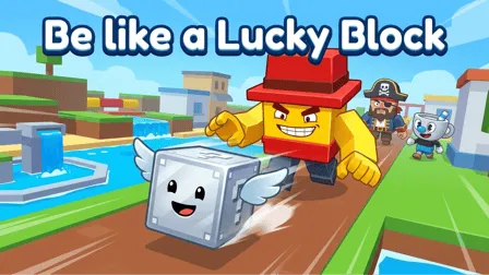 Be like a Lucky Block - free online game