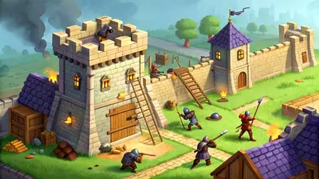 Warlock King - Castle Defense - free online game