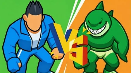 Draw Action Freestyle Fight - free online game