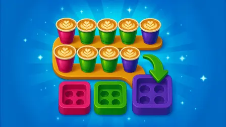 Coffee Color Blocks - free online game