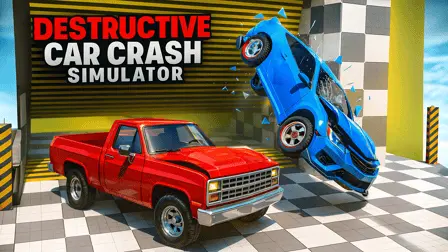 Destructive Car Crash Simulator - free online game
