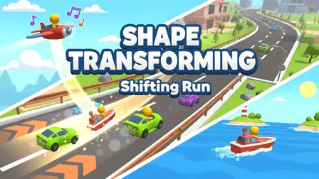 Shape Transforming: Shifting Run - free online game