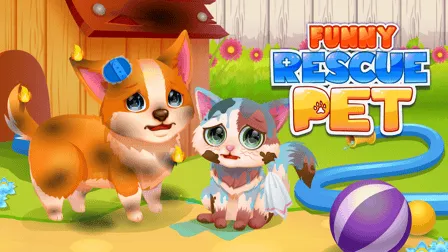 Funny Rescue Pet - free online game