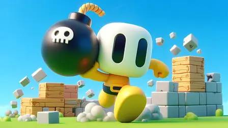 BOMBAMAN 3D - free online game