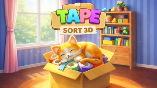 Tape Sort 3D - free online game
