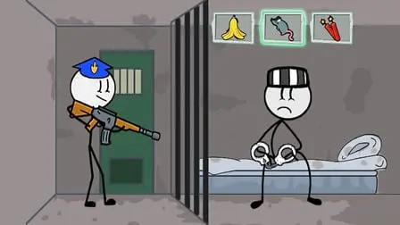 Stickman: Jailbreak Story - free online game