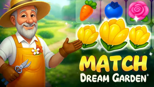 Match Dream Garden - free online game