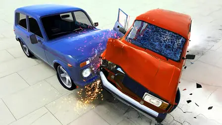 Beam Drive Car Crash Test Simulator - free online game