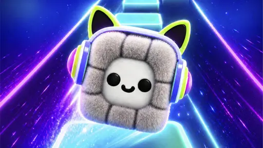 Music Tiles: Fluffy Hop Beat - free online game