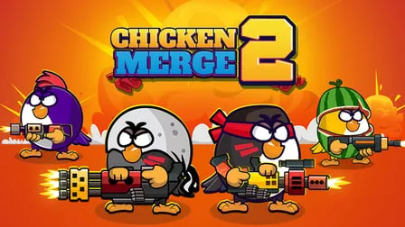 Chicken Merge 2 - free online game