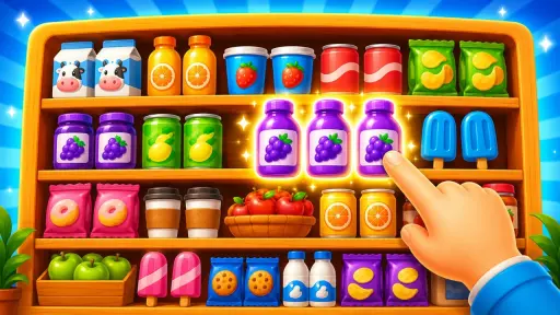 Triple Shelf Match - free online game