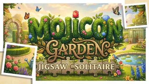 Mojicon Garden JigSolitaire - free online game