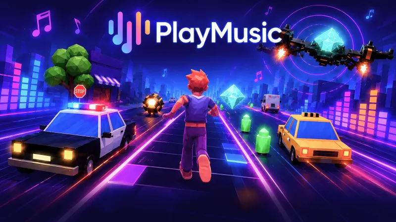 PLAYMUSIC - free online game