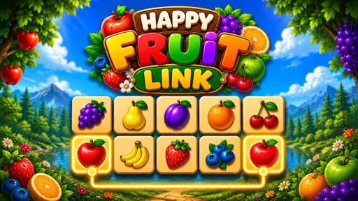 Happy Fruit Link - free online game