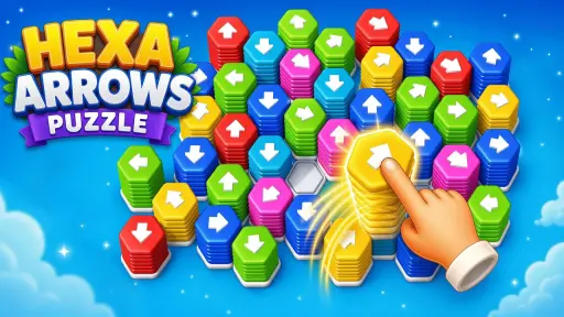 Hexa Arrows Puzzle - free online game