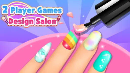 2 Player Games Design Salon - free online game