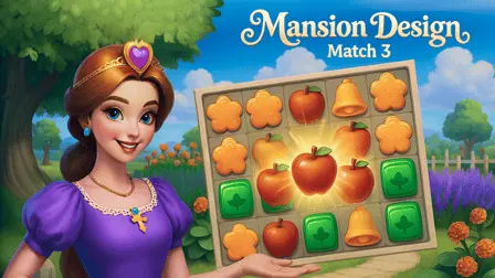 Mansion Design - Match 3 - free online game