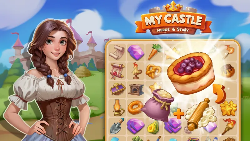 My Castle. Merge & Story - free online game