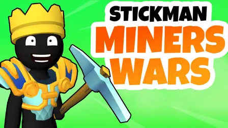 Stickman Miners Wars - free online game