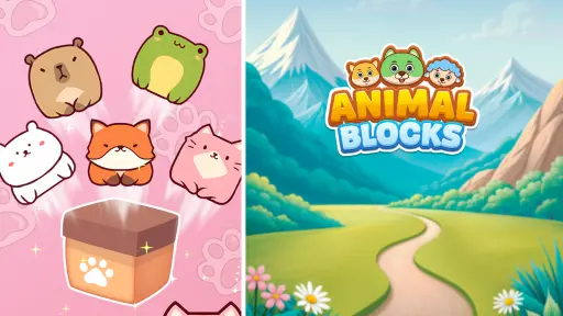 Animal Blocks - free online game