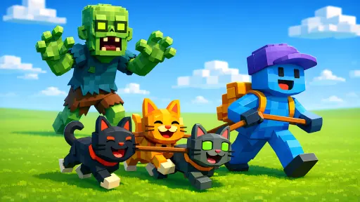 Animals vs Zombies - free online game