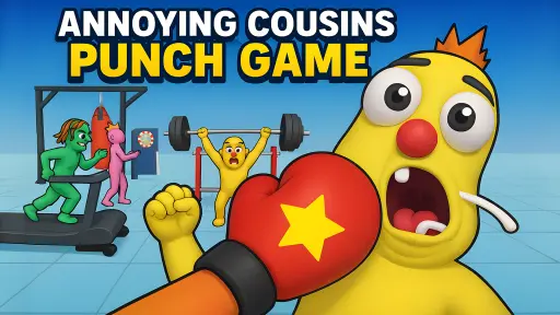 Annoying Cousins Punch Game - free online game
