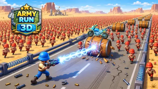 Army Run 3D - free online game