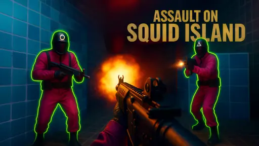 Assault on Squid Island - free online game