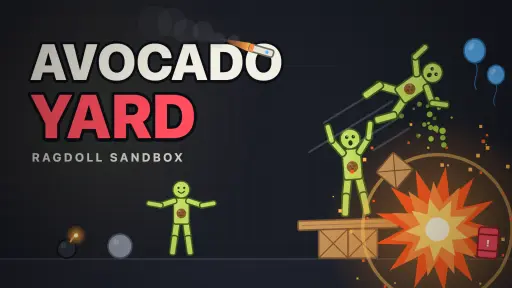 Avocado Yard: Ragdoll Sandbox - free online game